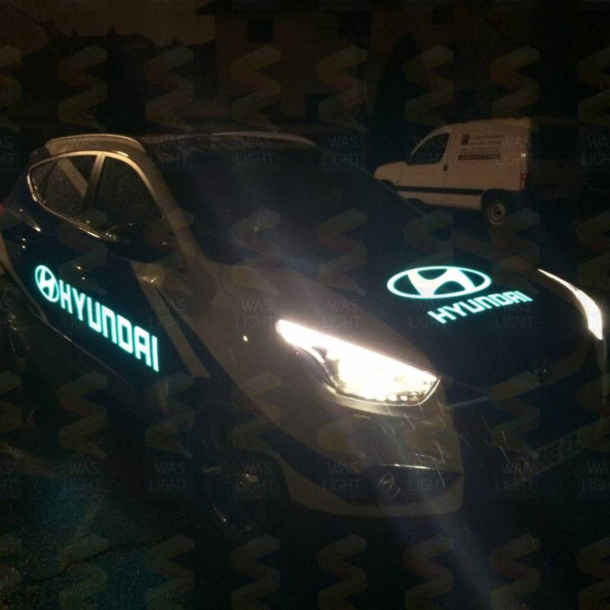 Flocage lumineux pour Hyundai à Lyon