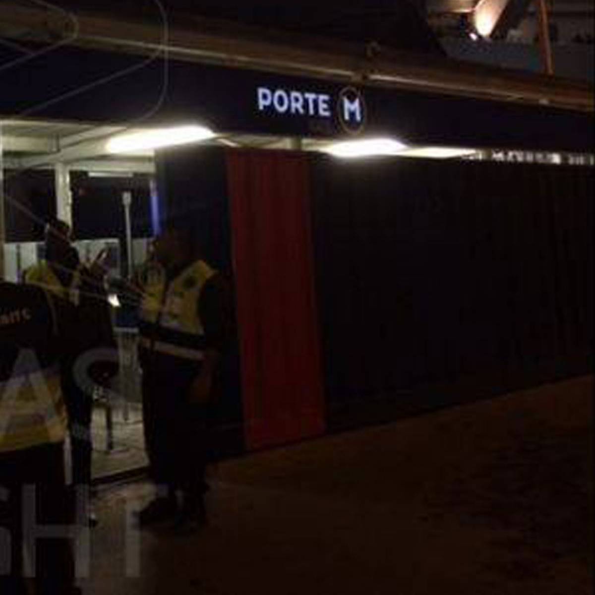 Enseigne électroluminescente Parc des Princes PSG Paris